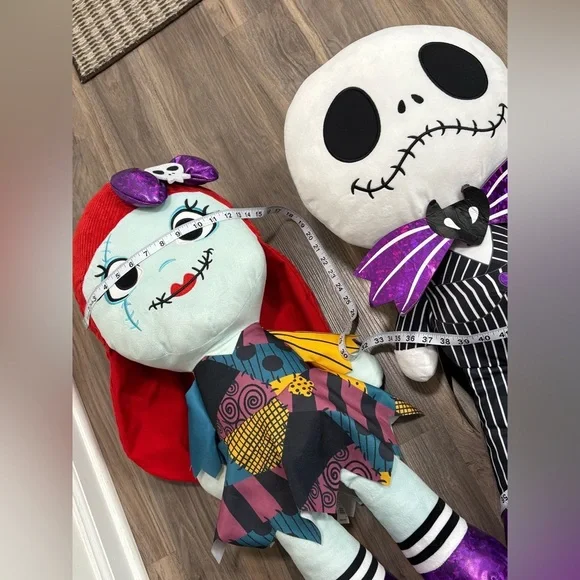 Disney Nightmare Before Christmas Plush Set - Red and Purple Jumbo plus 30 - Picture 6 of 7